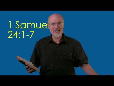 1 Samuel 24:1-7 Saul, David & a Cave