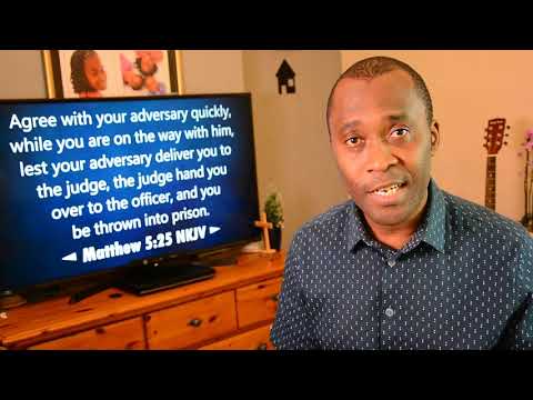 ◄ Matthew 5:25 ► Agree with your adversary quickly, while you are on the way with him...