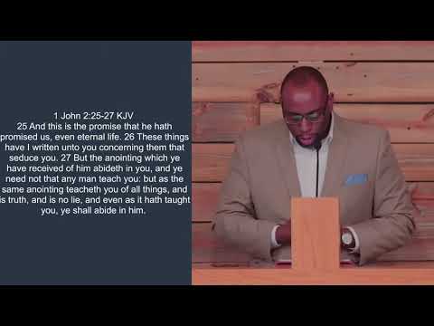 “The Holy One, and Those Who Learn from Him” - 1 John 2:25-27