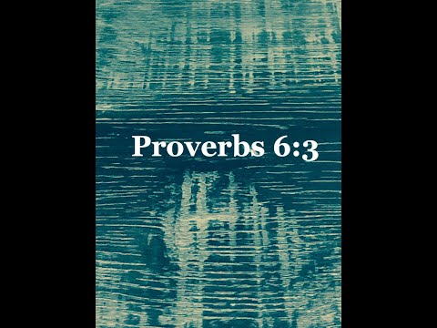 Proverbs 6:3