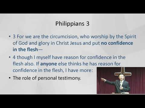 16 January 2022, Philippians 3: 4-11, "Loss and Gain" by Rev. Yong Teck Meng