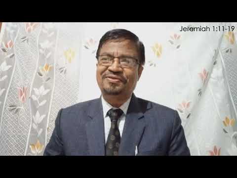 Verse for the Day - 73 (Jeremiah 1:11-19) By Rev. Ujwal Chandra Satman