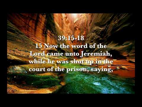 Wednesday-May 12th-Ebedmelech’s Trust Honored-Jeremiah 38:7-13; 39:15-18  Temple Of Faith Of God