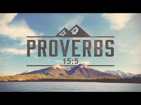 Proverbs 15:5 - The Bible is Pro-Dad!