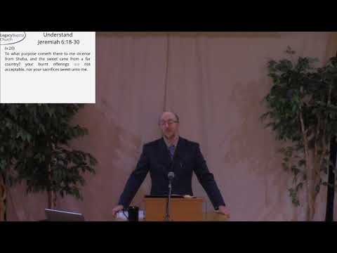 Jeremiah 6:18-30 - What God Really Wants