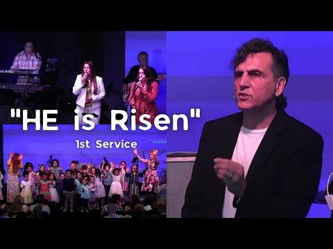 "HE is Risen" | Luke 24:1-12 | 1st Service Sunday | A Walk Of Faith |4/4/2021