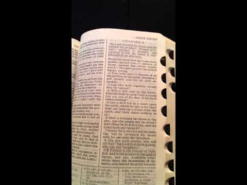Amos 3:7 "God reveals secrets to prophets" Scripture Melody