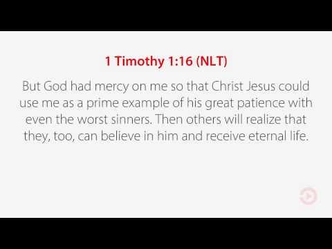 Youth - Is My Sin Unforgivable? (1 Timothy 1:15-16)