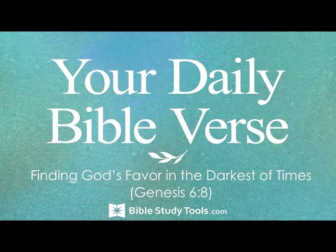 Finding God’s Favor in the Darkest of Times (Genesis 6:8)