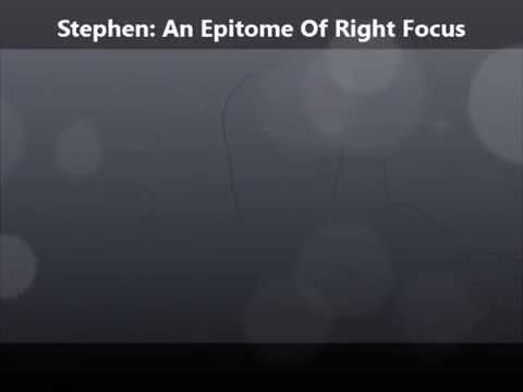 Acts 7:55-60 (Get your focus right)