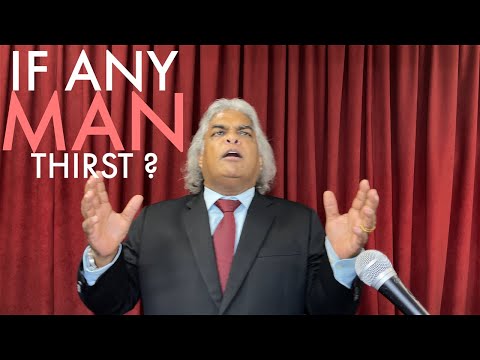 If Any Man Thirst? John 7:37-39. Pastor Donald Wayne Dickman.