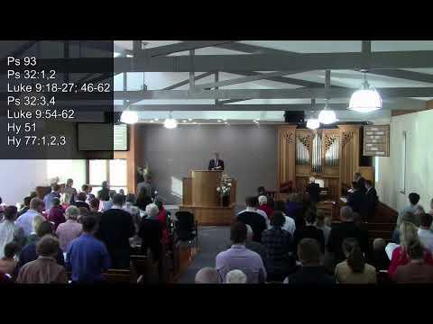 13.6.2021 ~ Elder Colin Mulder ~ (Rev Ted Van Raalte) Luke 9:54-62