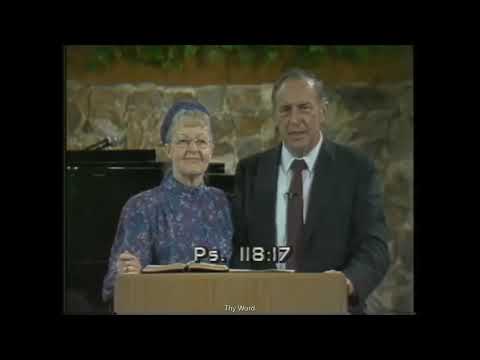 Derek Prince| Psalms 118 :17 | Daily Motivation| Daily Scripture | I shall not die, but live!