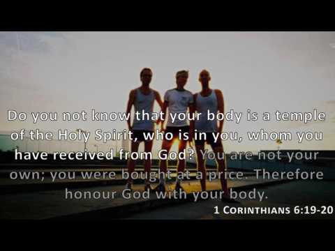 1 Corinthians 6:19-20, Holy Bible, NIV