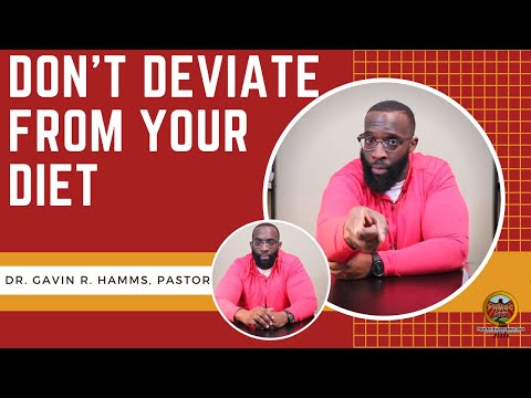Don't Deviate from your Diet - Daniel 1:12-15 (NLT)