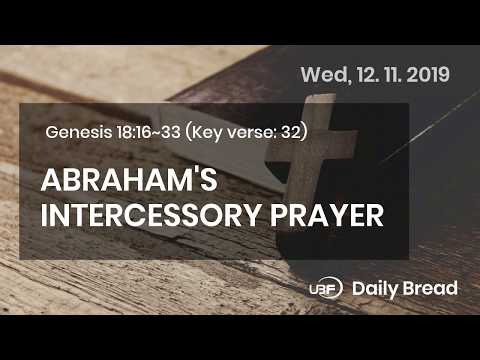 Daily Bread / Genesis 18:16~33 / Bible Voice Reading Daily Devotion