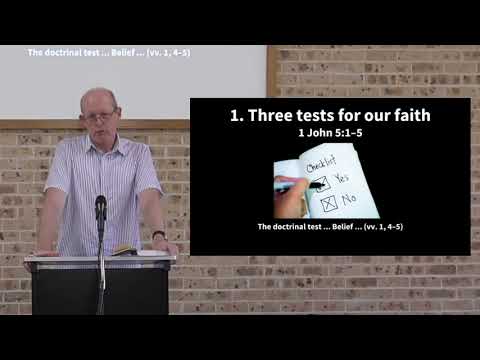 The Confident Christian | 1 John 5:1-21 | Stephen Liggins