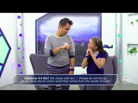 Matthew 4:4 NLT | Konnect HQ Memory Verse | LifeKids