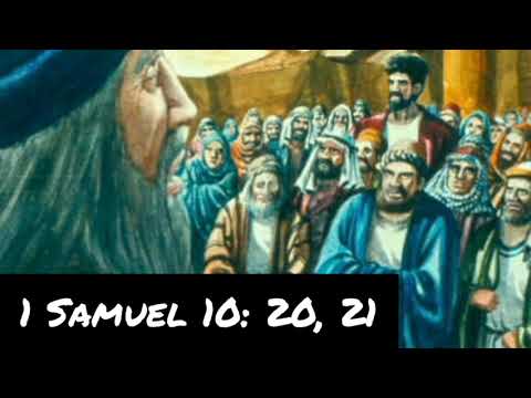 #VoiceOfWorship - 1 Samuel 10: 20, 21... John 15: 16