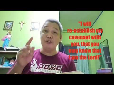 "Magpatawad ng maging mapayapa ang buhay!"  Ezekiel 16: 59-63
