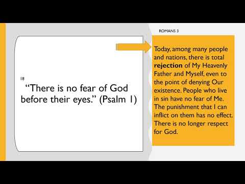The Power of the Law, Romans 3: 18-20