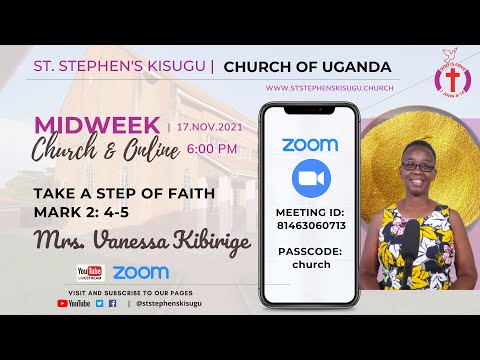 TAKE A STEP OF FAITH -- Mark 2: 4-5  |  Midweek 6:00PM Service