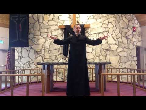Sermon Good Friday at Holy Cross 4-15-2022 "Seeing Jesus Eye to Eye" Luke 22:61