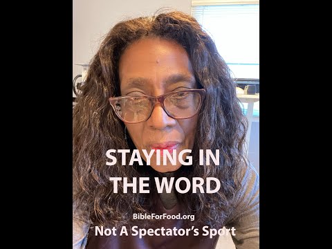 Not A Spectators Sport (1 Corinthians 1:11-12)