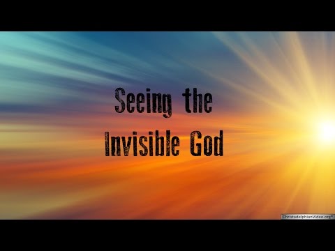 Short Bible Study - Psalm 3:7 Seeing the Invisible God "Arise O Lord"