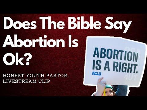 Does Numbers 5:11-31 Say Abortion Is Ok?