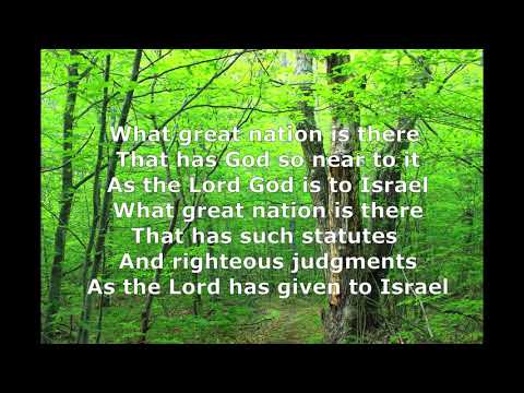 HELP US HEAR YOUR WORD (Deuteronomy 4:7-8)