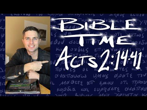 Bible Time // Acts 2:14-41