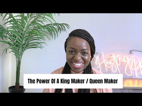"The Power Of A King & Queen maker"  ( 1 Kings 1: 11-15 )