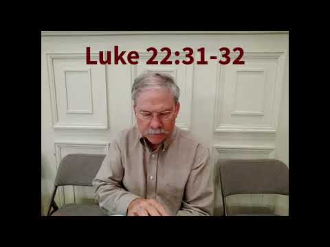 Luke 22:31-32, a brief thought