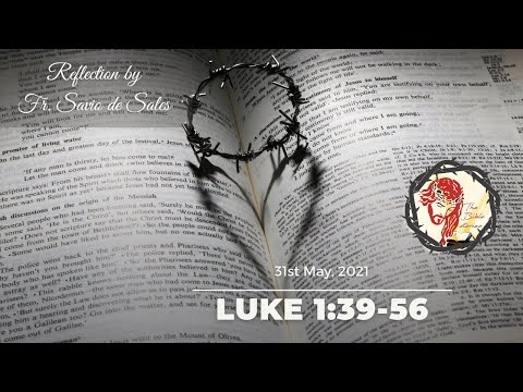 Gospel of Luke 1:39-56 (May 31st, 2021 Monday) Reflection by Fr. Savio de Sales