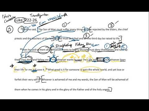 Passage Breakdown - Luke 9:22 - 26 | Discipleship 101 - Week 1