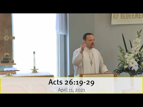 Acts 26:19-29 As the Father sent Jesus, Jesus sends us