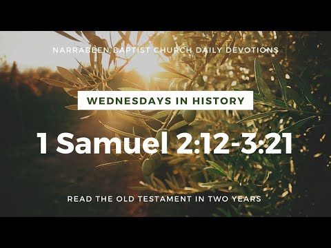 OT Devotion: 1 Samuel 2:12 3:21