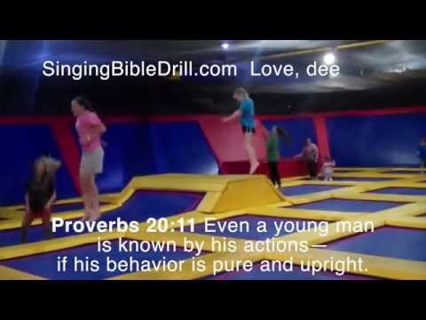 Proverbs 20:11 HCSB Children's Bible Drill