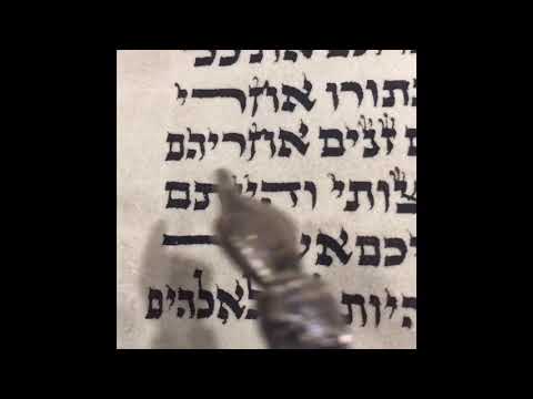 Parashat Shlach L'cha - שְׁלַח-לְךָ - Maftir Numbers 15:37-41