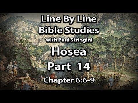 The Prophet Hosea Explained - Bible Study 14 - Hosea 6:6-9