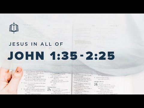 WATER INTO WINE | Bible Study | John 1:35-2:25