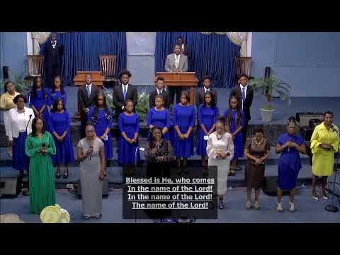 04/10/2022-- Blessed Is He Who Comes In The Name Of The Lord - Texts: Psalm 118:26; Matt 21:9