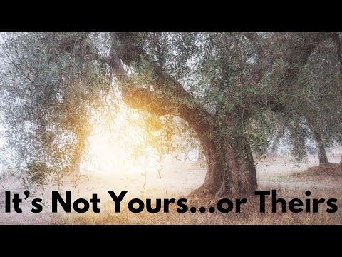 "It’s Not Yours…or Theirs" Romans 11:17-24