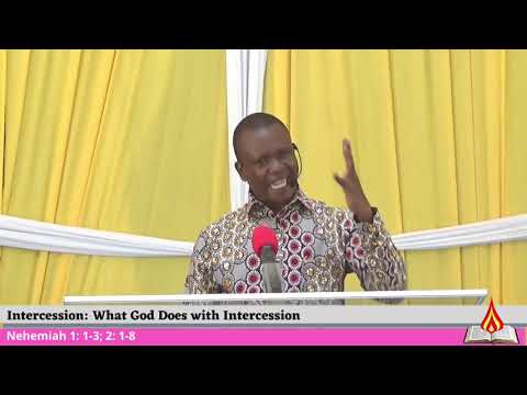 Intercession: What God Does with Intercession: Nehemiah 1:1-3; 2:1-8