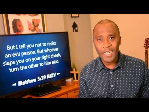 ◄ Matthew 5:39 ► ...whoever slaps you on your right cheek, turn the other to him also.