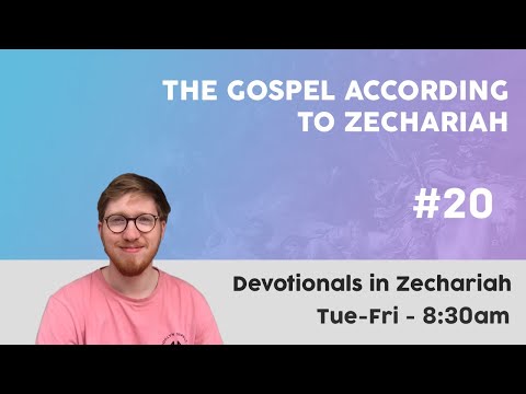 Even an ocean starts with a drop - Zechariah 4:8-10