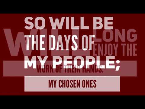 Scriptures - Isaiah 65:22-24