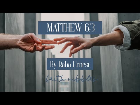 ◄ Matthew 6:3 ► But when you do a charitable deed, do not let your left hand know..