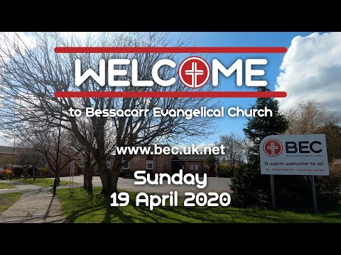 This morning at BEC | 19 April 2020 [John 20:1-18]